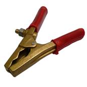 Pince bronze rouge pour câble 35/50mm²