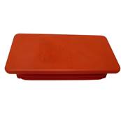 Bouchon de protection orange 100x50