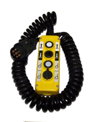 Commande à distance MAF jaune 4 boutons MIC +commutateur d'impulsions