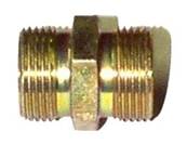 Union M/M BSP 3/8" / BSP 3/8" Filetage cylindrique