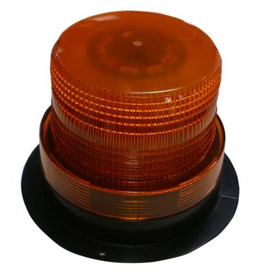 Gyrophare à led à fixer D127mm H95mm 65 flash/min 9 VOLT-100 VOLT